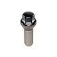 McGard Hex Lug Bolt (Cone Seat) M12X1.25 / 17mm Hex / 25.6mm Shank Length (Box of 50) - Black