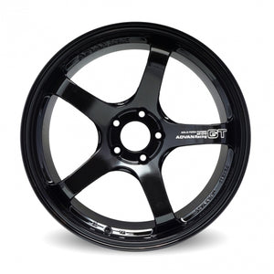 Advan GT Beyond 18x9.5 +29 5x114.3 Racing Titanium Black Wheel