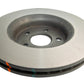 DBA 11-18 Dodge Durango (w/350mm Front Rotor w/Vented Rear Rotor) Front 4000 Series Plain Rotor