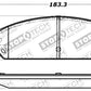 StopTech 06-10 Dodge Charger R/T Sport Performance Front Brake Pads