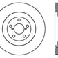 StopTech 02-10 WRX Drilled Right Front Rotor