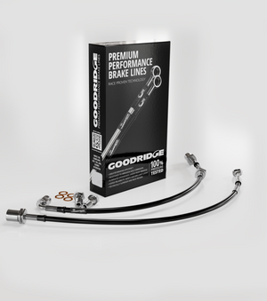 Goodridge 90-01 Acura Integra Stainless Steel Front Brake Lines