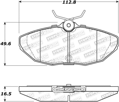 StopTech Street Brake Pads