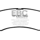 EBC 90-91 Lexus ES250 2.5 Redstuff Rear Brake Pads