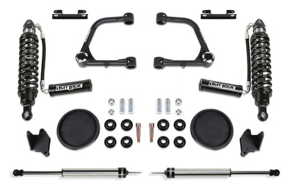 Fabtech 2022 Toyota Tundra 4WD Factory Rear Coils 3in UCA Sys w/Fr Dirt Logic 2.5 Resi C/O Rr Coil