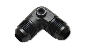 Vibrant -8AN to -8AN Male 90 Degree Union Adapter Fitting with 1/8in NPT Port