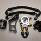 U.P.G Skyline GTR oil filter relocation kit with Greddy oil cooler adapter