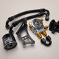 U.P.G Skyline GTR oil filter relocation kit with Greddy oil cooler adapter