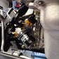 U.P.G Skyline GTR oil filter relocation kit with Greddy oil cooler adapter