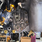 U.P.G Skyline GTR oil filter relocation kit with Greddy oil cooler adapter with Taarks block adapter