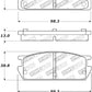 StopTech Performance Brake Pads