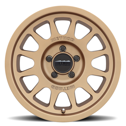 Method MR703 17x8.5 0mm Offset 5x150 110.5mm CB Method Bronze Wheel