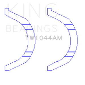 King Engine Bearings Nissan MR18DE/MR20DE Thrust Washer Set