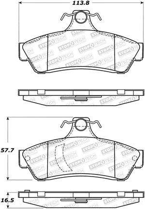 StopTech Street Brake Pads