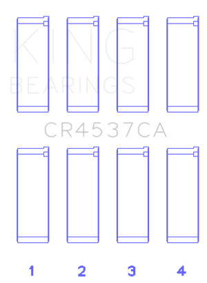 King Engine Bearings Mini Cooper S/Cooper S Conv/Works W10B16A Rod Bearing Set - Size STD