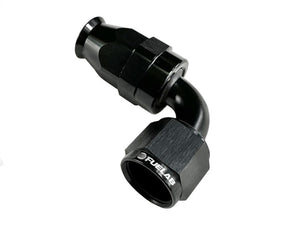 Fuelab PTFE Swivel Hose End Fitting - 90 Degree - 8AN