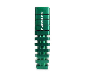 NRG Shift Knob - 20 Year Anniversary Weighted Square Heat Sink Short - Green
