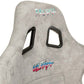 NRG FRP Bucket Seat ULTRA Edition - Large (Grey Alcantara/Pearlized Back)