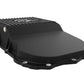 aFe 18-25 Jeep Wrangler JL V6 Transmission Pan - Black w/ Machined Fins