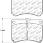 StopTech Street Touring 91-03 Ford Escort ZX2 / 92-95 Mazda MX-3 Front Brake Pads