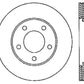 StopTech 05-10 Ford Mustang Slotted & Drilled Left Rear Rotor