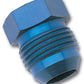 Russell Performance -8 AN Flare Plug (Blue)