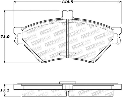 StopTech Street Brake Pads