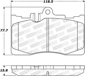 StopTech Street Brake Pads