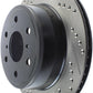 StopTech 05-10 GMC Sierra (w/ Rear Drum) / 07-09 GMC Yukon Rear Right Slotted & Drilled Rotor