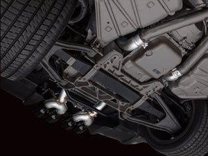 AWE Tuning 05-07 C6 Chevrolet Corvette 6.0L Track Edition Axle-Back Exhaust w/ Diamond Black Tips