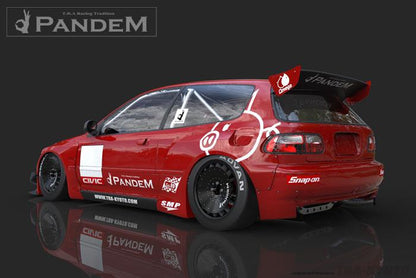 GReddy 92-95 Honda Civic EG Hatchback Pandem Rocket Bunny Side Skirts