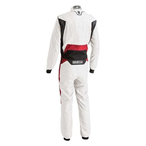 Sparco Suit Victory Pr Boot Cuff 66 WT/RD