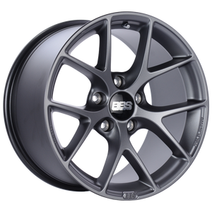 BBS SR 18x10 5x130 ET41 CB71.6 Satin Grey Wheel