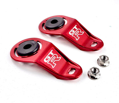 PRP Billet Radiator Brackets inc Titanium Hardware to suit Nissan Silvia S13 - Nissan Silvia S13