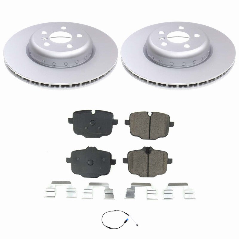 Power Stop 19-25 BMW X4 Rear Z17 Coated Brake Kit