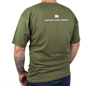 Skunk2 Camo T-Shirt Military Green - XL