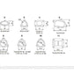 GReddy TD04H Actuator Style Turbo Outlet Gasket
