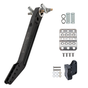 Wilwood kit pedal replacement dual brake reverse MT adjustable ratio 5.5-6.25:1 trunnion