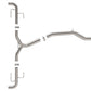 aFe MACH Force-Xp 3in to 2-1/2in Stainless Axle-Back Exhaust System Alfa Romeo Stelvio 17-26 L4-2.0L
