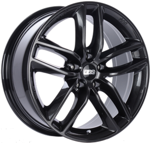 BBS SX 18x8 5x120 ET30 Crystal Black Wheel -72.5mm