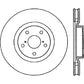 StopTech Power Slot 5/93-98 Supra Turbo Front Left SportStop CRYO Slotted Rotor