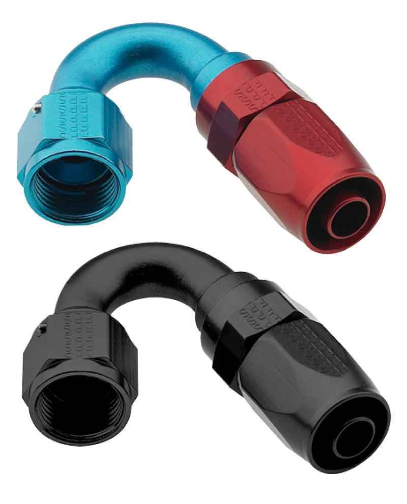 Fragola -10AN x 150 Degree Pro-Flow Hose End - Black