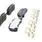 Brembo OE 17-20 Acura MDX/14-20 RLX/15-20 TLX/18-24 Honda Odyssey PRIME Low-Met Brake Pad - Rear
