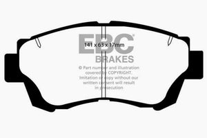 EBC 92-96 Lexus ES300 3.0 Redstuff Front Brake Pads