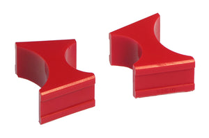 Prothane Universal Shock Reservoir Mounts - 1.5/2.5 Diameter - Red