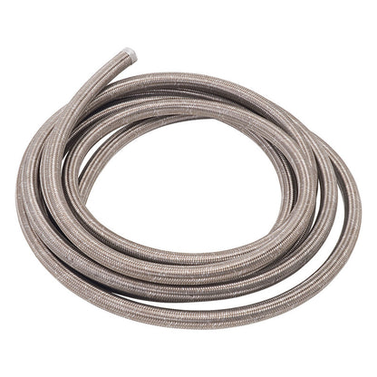 Russell Performance -6 AN ProFlex Stainless Steel Braided Hose (Pre-Packaged 15 Foot Roll)