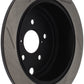 StopTech Power Slot 08-10 WRX Rear Left Slotted Rotor