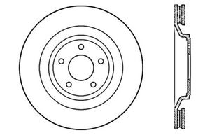 StopTech Slotted & Drilled Sport Brake Rotor