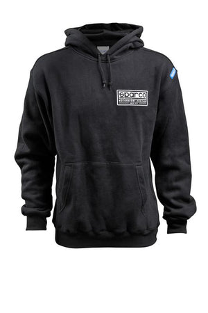 Sparco Sweatshirt Hooded Heritage Blk Xs