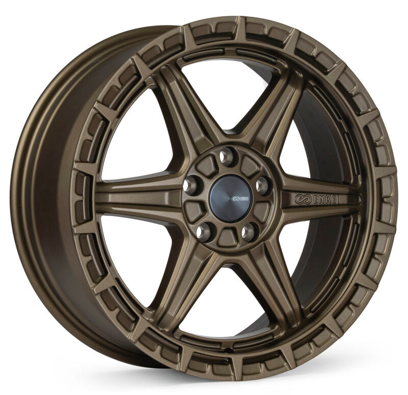 Enkei Trail-Finder OVL 17x7.5 / 5x108 BP / ET35 / 63.4mm Bore - Matte Bronze Wheel